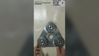 PC200-7 Swing de l'excavateur 1 étape ASSY de support pour équipement d'excavation