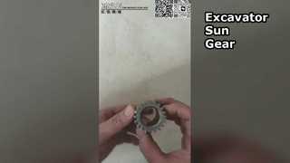 Réducteur planétaire PC40-7 pour déplacement d'excavatrice, 2 étages, couronne solaire