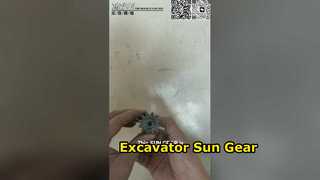 Réducteur planétaire Type TM09, voyage d'excavatrice, 1 étage, pièces de moteur à engrenage solaire de haute précision, fiable