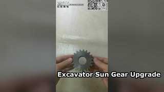 Engrenage solaire à 1 étage pour pelle robuste, haute précision SK200-5, YN32W01007P1