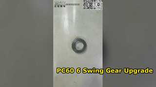 201-26-61220 PC60-6 Excavator Swing Planet Gear For Swing Drive Excavator Spare Parts