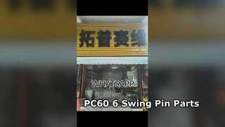 201-26-61231 pièces de Pin d'oscillation d'excavatrice PC60-6 pour des pièces de rechange d'excavatrice d'entraînement d'oscillation