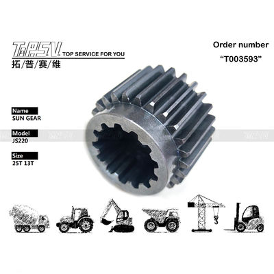 Excavateur à balancer noir fiable JS220 Sun Gear 05/903867 Pour réducteur planétaire