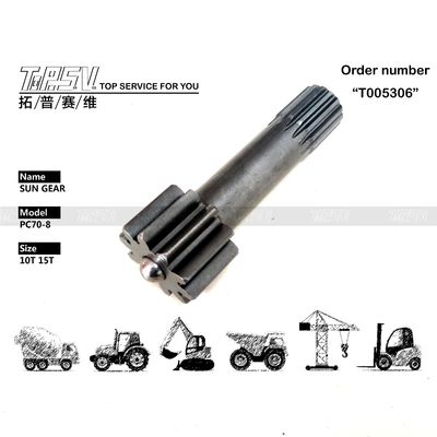 TZ110D1004-00 Haute précision PC70-8 Excavateur Voyage 1 étape équipement solaire pour le bénéfice dépend de la taille