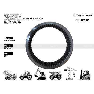 HD450-7 Boîte à anneaux pour engrenages de déplacement pour excavatrice avec installation de treillis d'engrenages