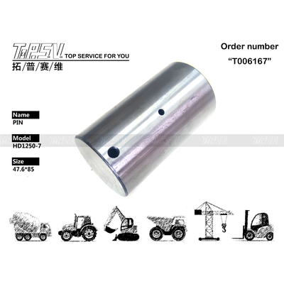 Drive hydraulique HD1250-7 Excavator Voyage 3 étapes épingle de vitesse pour la transmission de puissance