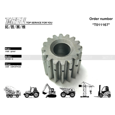 Engrenage planétaire à deux étages de translation pour excavatrice PC30-2 de haute précision