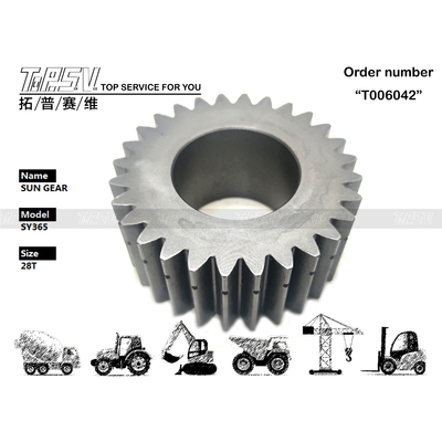 Installation sans effort et sans tracas SY365 Excavator Voyage 2 étape Sun Gear avec entraînement hydraulique moteur