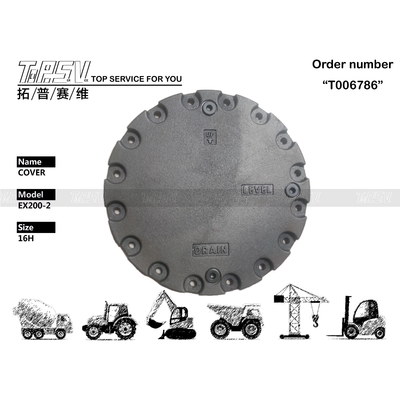 2028763 Personnalisable EX200-2 Couverture de voyage de l'excavatrice engrenage de maille résistance à l'usure