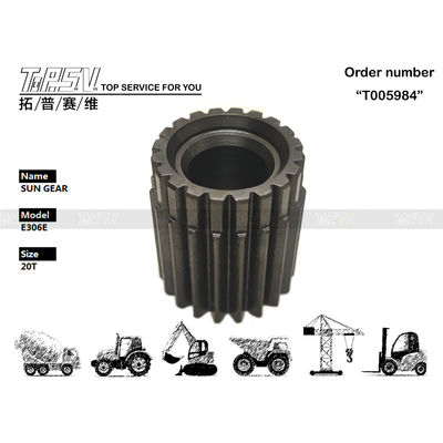 E306E Excavateur Voyage 2 étapes Sun Gear Drive Moteur haute précision