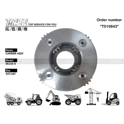 Entraînement par moteur hydraulique pour excavatrice SK210-8 robuste, ensemble de rotation à 2 étages pour applications intensives