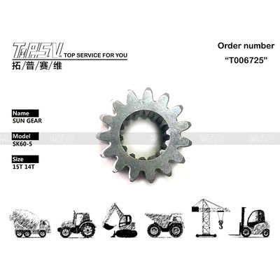 TZ814B1006-00 Réducteur planétaire PC60-7 pour moteur d'entraînement de translation d'excavatrice et prêt à être expédié