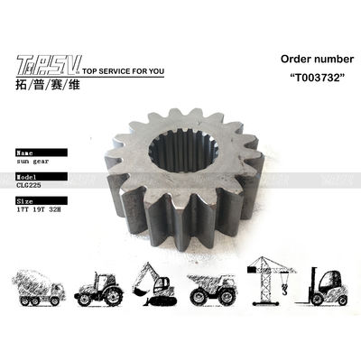 41A0112 Excavateur de haute précision CLG225 Swing 1 étape Sun Gear Pièces moteurs et prêts à être expédiés immédiatement