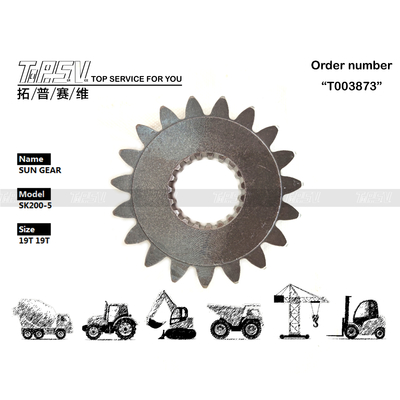 YN32W01007P1 haute précision SK200-5 Swing de l'excavatrice 1 étape Sun Gear pour les machines de l'excavatrice lourdes