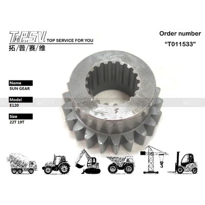 093-8769 Réducteur planétaire fiable E120 Excavator Swing 1 étape Sun Gear Drive Motor pour diverses applications