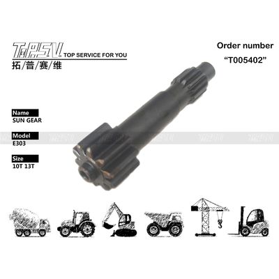 Energy Mining PC30-2 Excavator Travel 1 Stage Sun Gear for High Precision in Transmission System