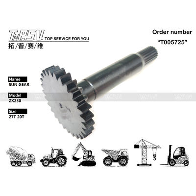 2051204 Emballage de transport de sac traité ZX230-3 Engrenage planétaire de translation d'excavatrice 1er étage Utilisé dans le système d'entraînement de machinerie d'excavatrice Type d'entraînement Moteur hydraulique