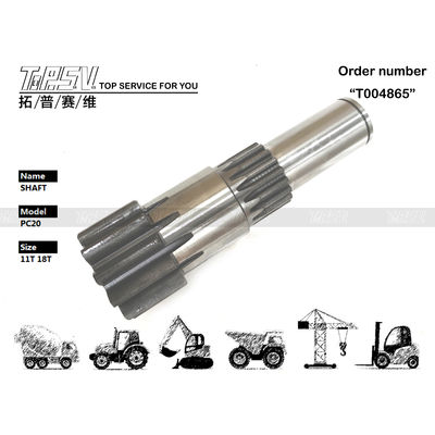 20S-26-1111 Pièces de pignon d'orientation d'excavatrice PC20-5 à entraînement hydraulique pour un système de transmission d'excavatrice durable