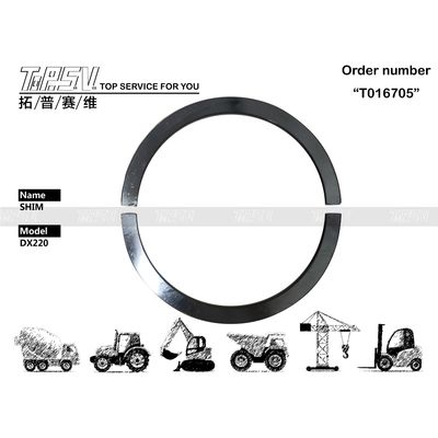 K9007395 DX220 Excavatrice Voyage Shim Pièces Détachées Pièces Électroniques pour Ateliers de Réparation de Machines Fonctionnalité et Traitement Thermique