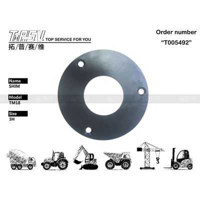 Pièces de rechange de cales de déplacement d'excavatrice 1 étape, pièces électroniques en acier pour les ateliers de réparation de machines et un entretien facile