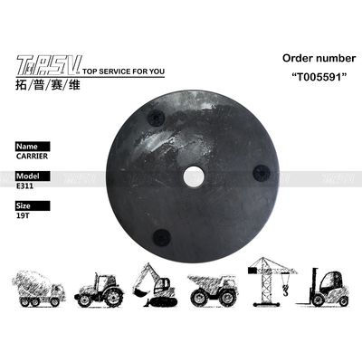 6I-6514+102-6452 E311 Chariot de translation d'excavatrice 1er étage pour ateliers de réparation de machines et options personnalisables