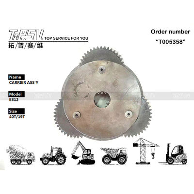 Dispositif de transport ASSY de pelle excavatrice E312 Energy Mining 1 étape en noir pour la productivité