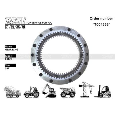 Boîte d'engrenage de rotation pour excavatrice E312D avec entraînement par moteur hydraulique 191-2613, pour une productivité et des performances maximales en excavation