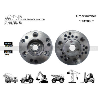 102-6512 Porte-planétaire d'excavatrice noir E315B, déplacement, 3 étages, compatible avec divers modèles d'excavatrices, conçu pour des performances intensives