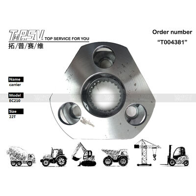 SA7118-30210 Entraînement par moteur hydraulique robuste pour excavatrice EC210, support de tourelle à 2 étages, offrant une construction robuste et des performances idéales pour les projets de construction lourds