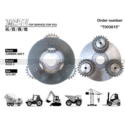 R215-7 Pièces de rechange pour les excavateurs à oscillation à 1 étage