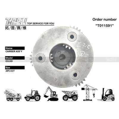 Pièces de rechange pour excavatrice à entraînement oscillant ASSY de support oscillant à 2 étages pour excavatrice E315D