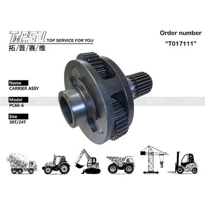 ASSY de transporteur d'oscillation d'excavatrice PC60-6 pour des pièces de rechange d'excavatrice d'entraînement d'oscillation