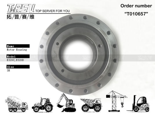 qualité  E320D Excavator Final Drive Parts Black Hub Housing 148-4716 Heat Treatment usine