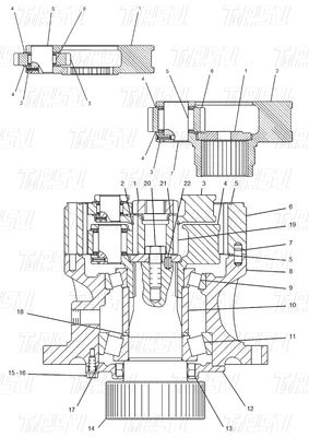 Catalogue Des pièces d'entraînement pivotant de conception de bulldozer à boulons pour les marques et modèles de bulldozers CATERPILLAR 114-8226 E312-A