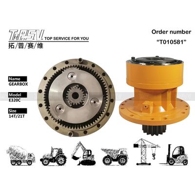 Puissant 1484644 Excavator swing drive E320C avec boulon sur l' installation