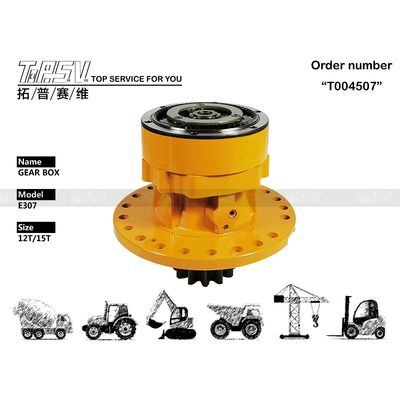 E307 Excavateur en acier moteur à entraînement final jaune 1026379 Pour divers modèles