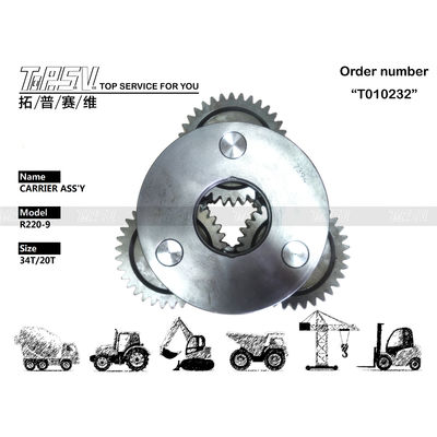 39Q6-42250 Réducteur de déplacement Planète Pinion Porteur R220-9 Excavateur avec maillage