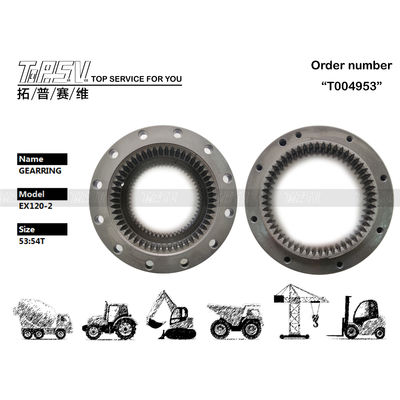 Parties de boîtes de vitesses planétaires noires pour HITACHI EX120-2