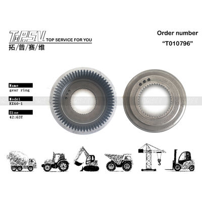 EX60-1 engrenage à molette de roulement de l'excavateur 2023132 avec maillage facile