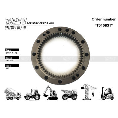 2023961 Rings d'engrenages en acier oscillant Pour HITACHI EX120-1 57T Réparation de pelles