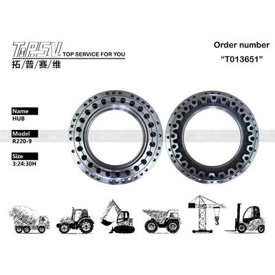 R220-9 Excavator Travel Final Drive Hub 39Q6-42160 avec résistance à la déchirure