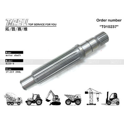 39Q6-41180 Arbre de moteur hydraulique de précision pour machines à excavation R220-9