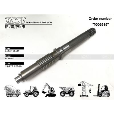 TZ200B2002-01 PC100-5 Résistance à l'usure de l'arbre du moteur hydraulique de la pelle