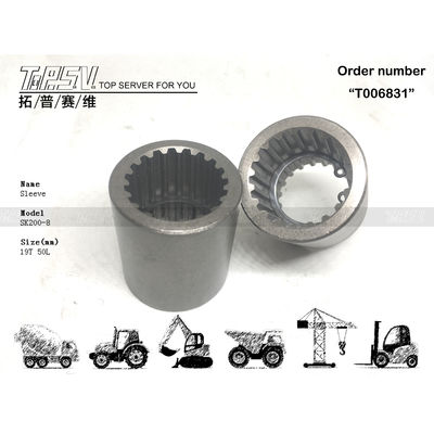 YN15V00037S015 Accouplement hydraulique de pompe à moteur en acier SK210-8 Excavator Travel
