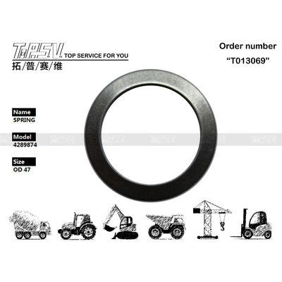HPK055 4289874 Pièces de pompe hydraulique pour excavatrice Printemps disque OD47.5 Noir