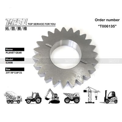 Ronde E200B Transmission de l'excavateur 2ETAGE engrenages planétaires pour les ateliers de réparation de machines 094-1507