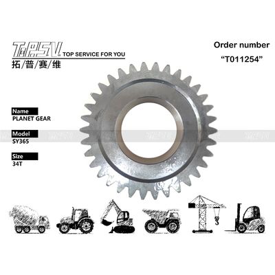 Acier traité thermiquement DH420-7 Voyage 2 étape Planète Gear Excavator Boîte de vitesses - disponible pour expédition immédiate