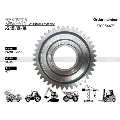 Pièces de rechange noires pour les excavatrices Sac scellé E311C Voyage 1 étape Système de transmission de train planétaire 218-4246