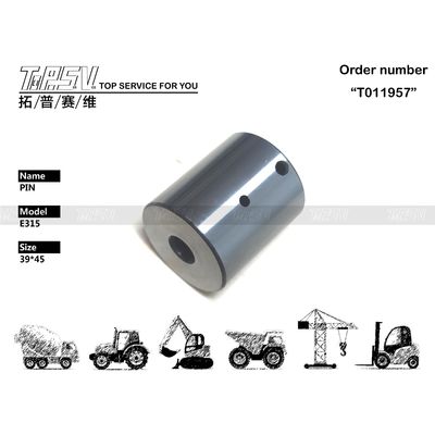102-6509 E315 Excavateur à haute puissance Voyage 2 étapes épingle d'engrenage avec traitement thermique