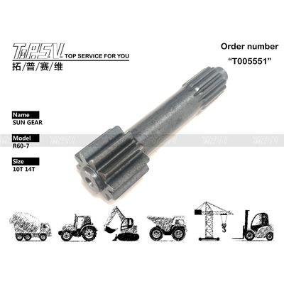 XKAY-00404 Couleur Noir R60-7 Excavateur Voyage 1 étape engrenage solaire moteur hydraulique entraînement Compatible avec diverses excavatrices